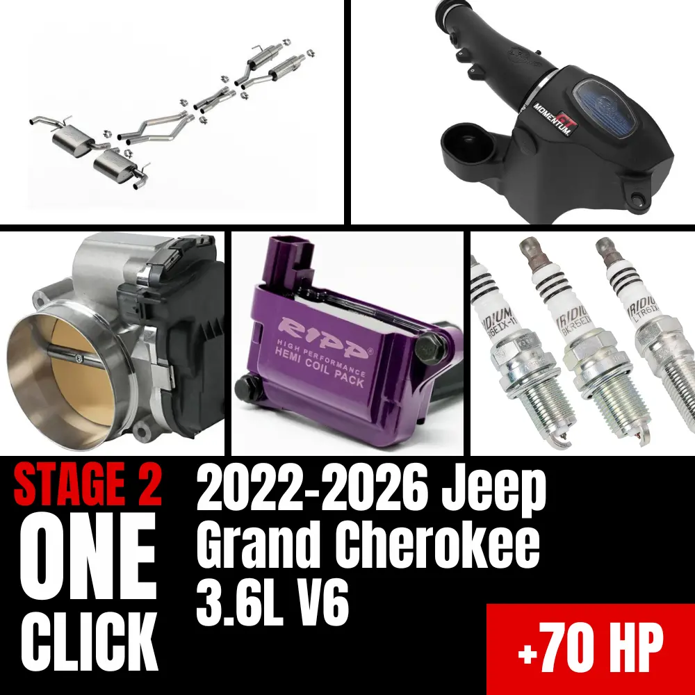 Fast Hemis One-Click Stage 2 Kit: 2022-2026 Jeep Grand Cherokee 3.6L V6 (+70Hp) 1