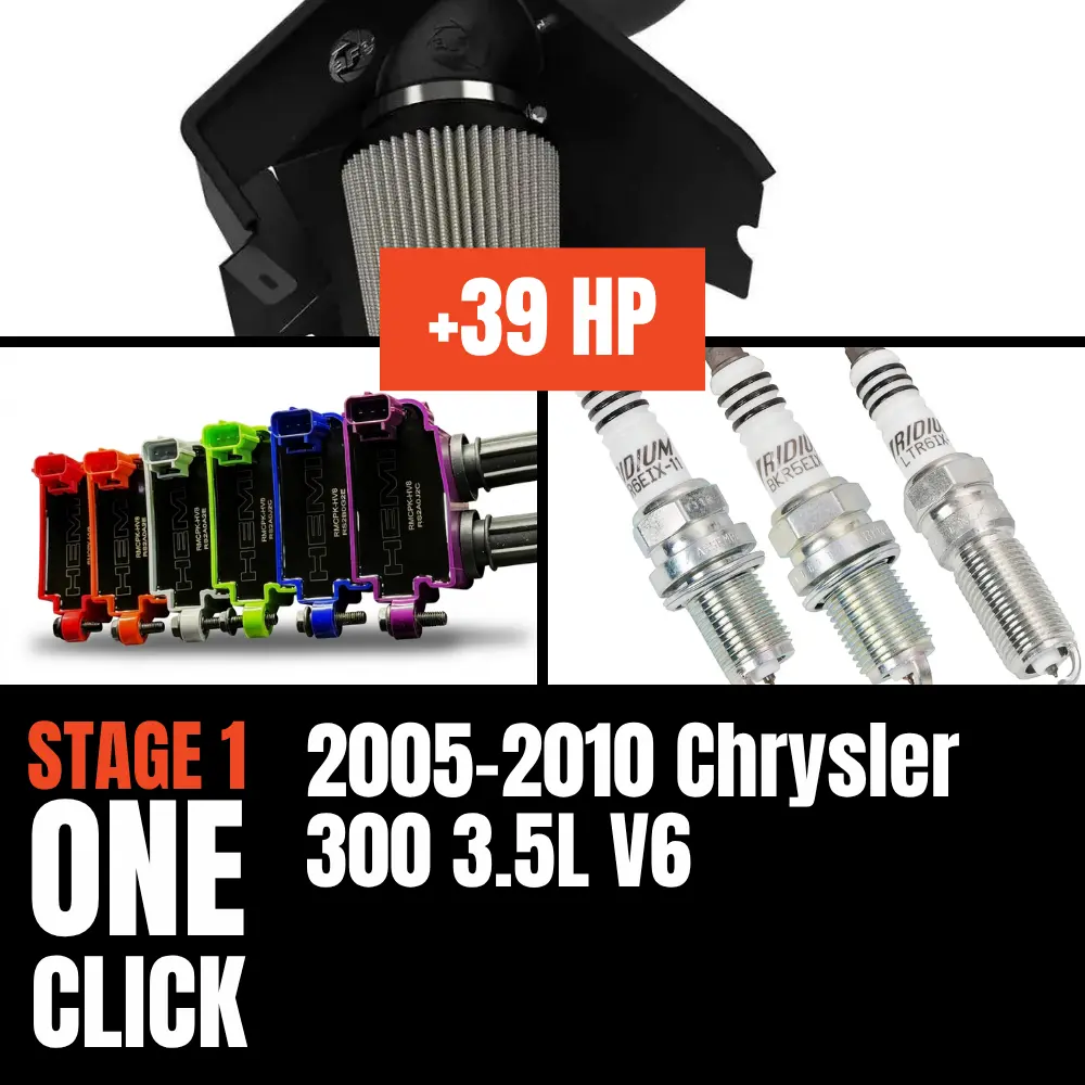 Fast Hemis One-Click Stage 1 Kit: 2005-2010 Chrysler 300 3.5L V6 (+39Hp) 1