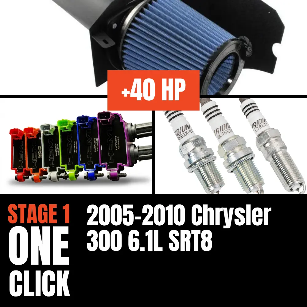 Fast Hemis One-Click Stage 1 Kit: 2005-2010 Chrysler 300 6.1L Srt8 (+40Hp) 1