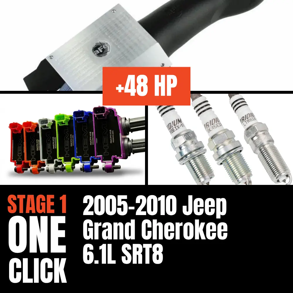 Fast Hemis One-Click Stage 1 Kit: 2005-2010 Jeep Grand Cherokee 6.1L Srt8 (+48Hp) 1