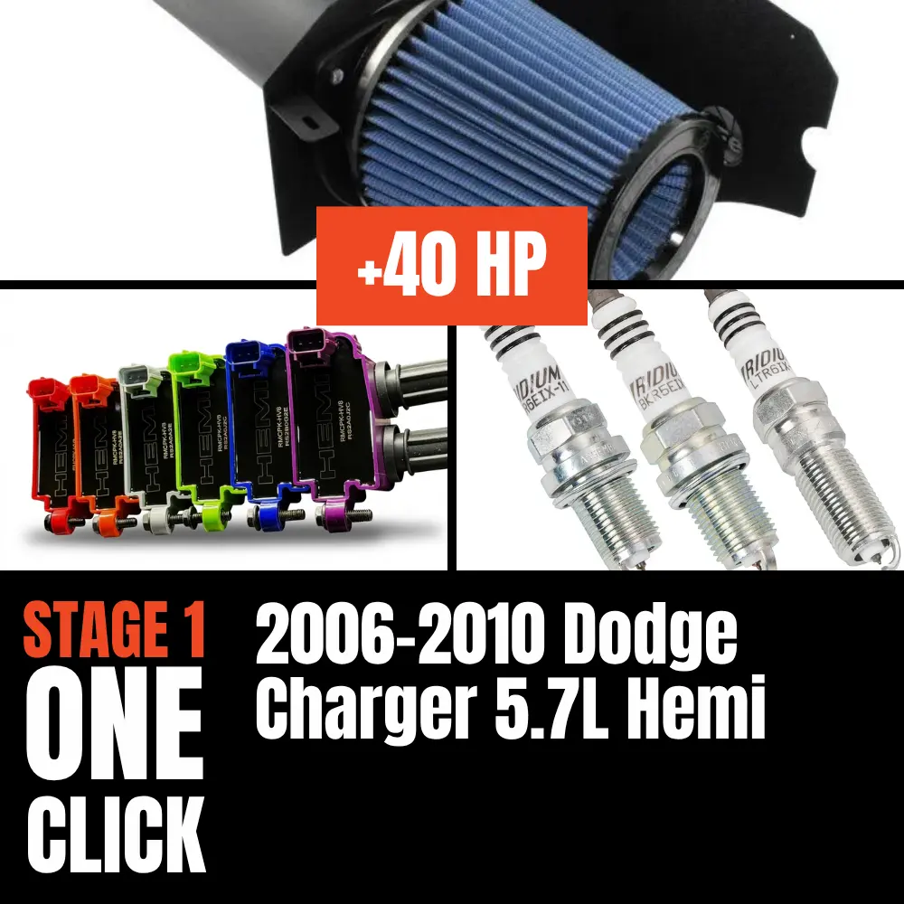 Fast Hemis One-Click Stage 1 Kit: 2006-2010 Dodge Charger 5.7L Hemi (+40Hp) 1