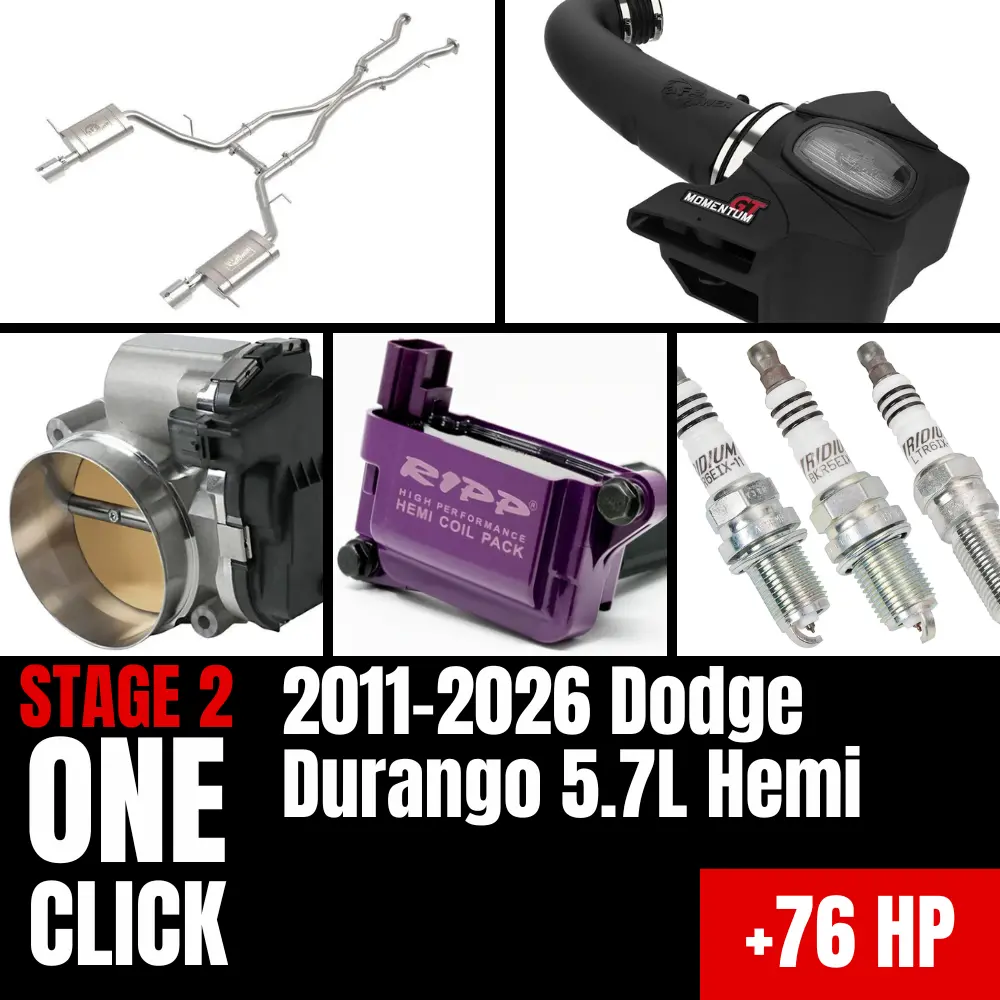 Fast Hemis One-Click Stage 2 Kit: 2011-2026 Dodge Durango 5.7L Hemi (+76Hp) 1