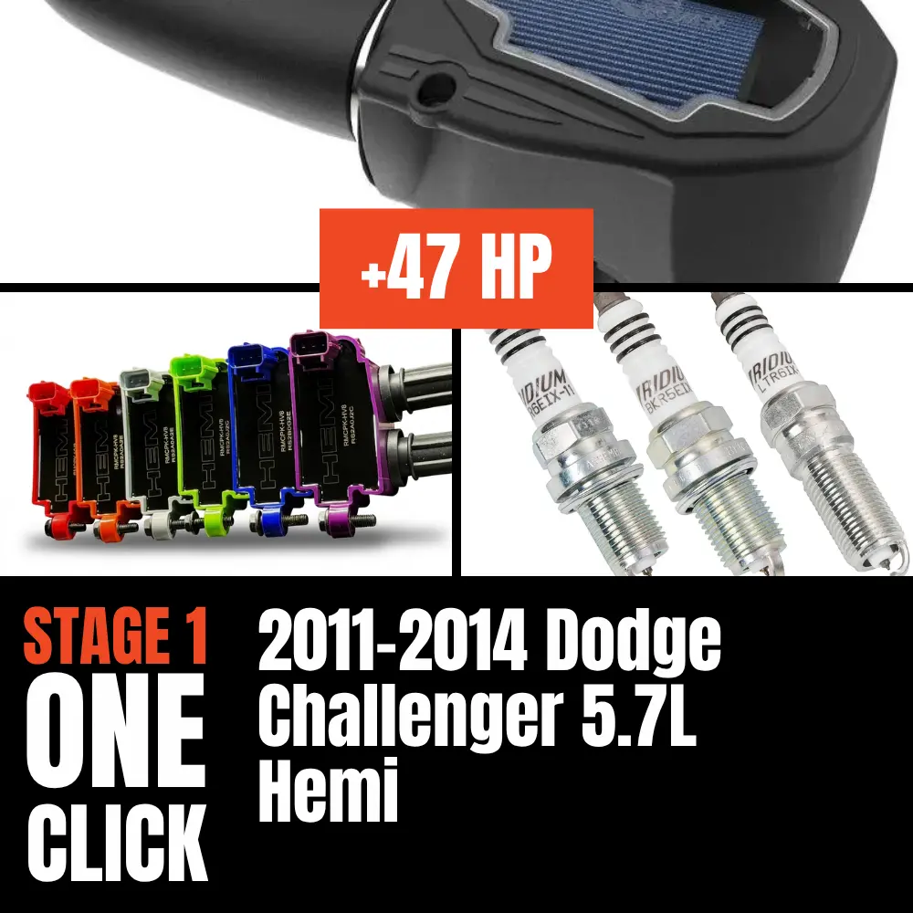 Fast Hemis One-Click Stage 1 Kit: 2011-2014 Dodge Challenger 5.7L Hemi (+47Hp) 1