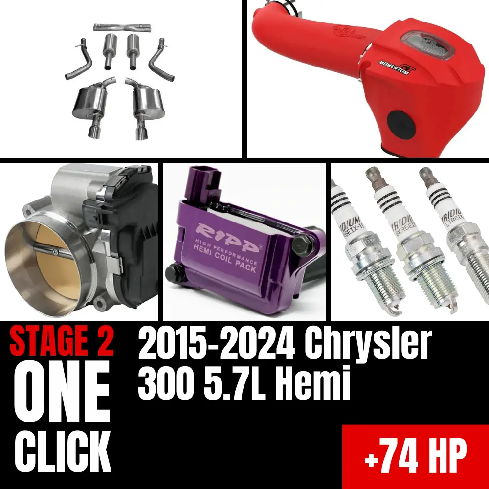 Fast Hemis One-Click Stage 2 Kit: 2015-2024 Chrysler 300 5.7L Hemi (+74Hp) 1