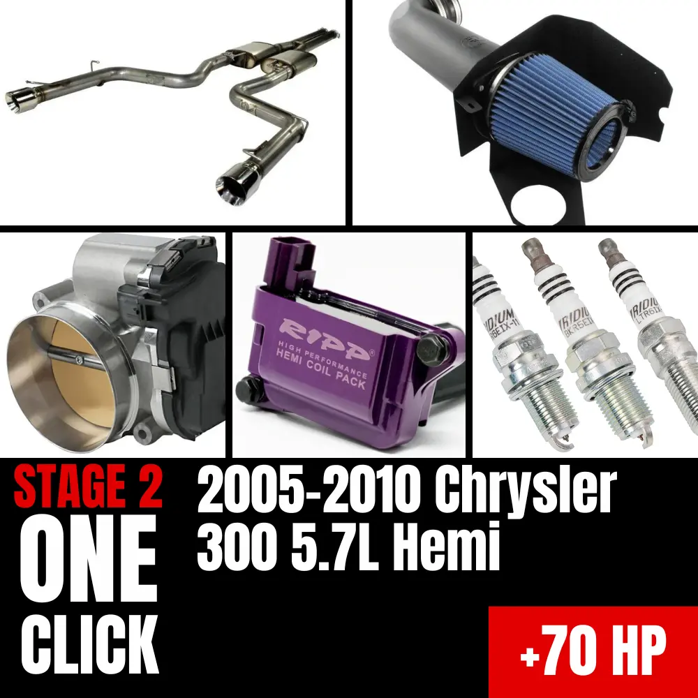 Fast Hemis One-Click Stage 2 Kit: 2005-2010 Chrysler 300 5.7L Hemi (+70Hp) 1