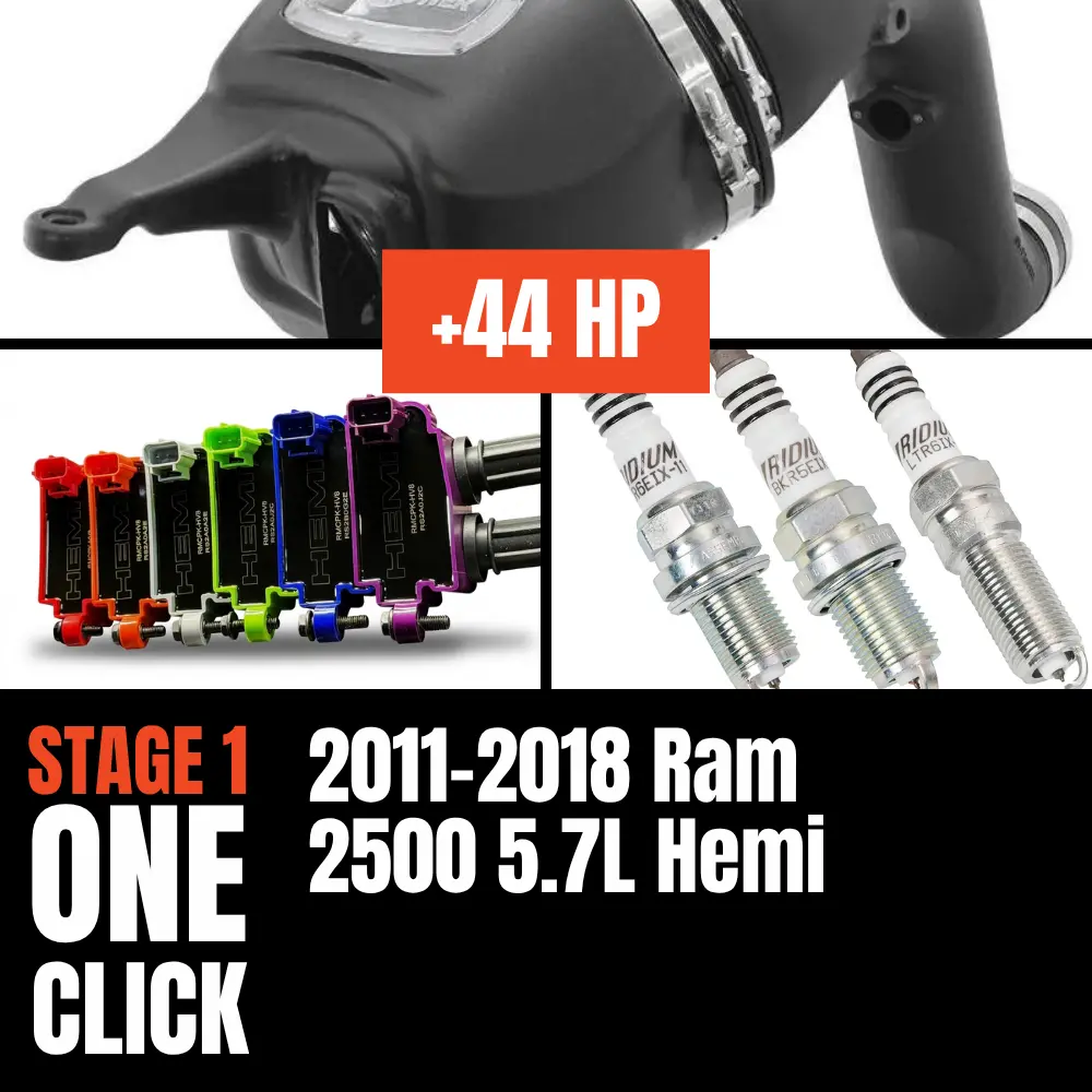 Fast Hemis One-Click Stage 1 Kit: 2011-2018 Ram 2500 5.7L Hemi (+44Hp) 1