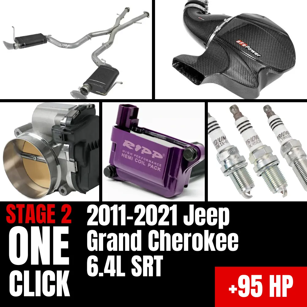 Fast Hemis One-Click Stage 2 Kit: 2011-2021 Jeep Grand Cherokee 6.4L Srt (+95Hp) 1