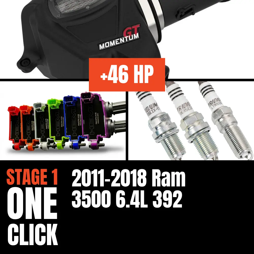 Fast Hemis One-Click Stage 1 Kit: 2011-2018 Ram 3500 6.4L 392 (+46Hp) 1