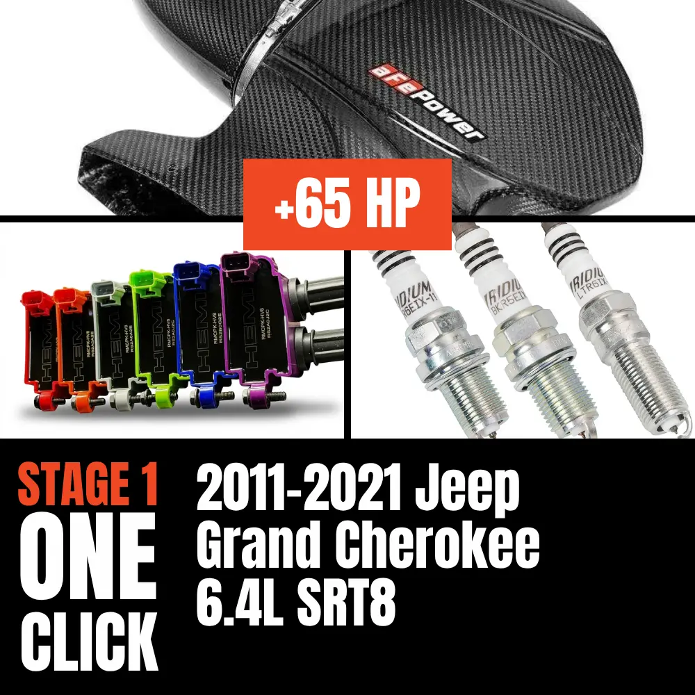 Fast Hemis One-Click Stage 1 Kit: 2011-2021 Jeep Grand Cherokee 6.4L Srt8 (+65Hp) 1