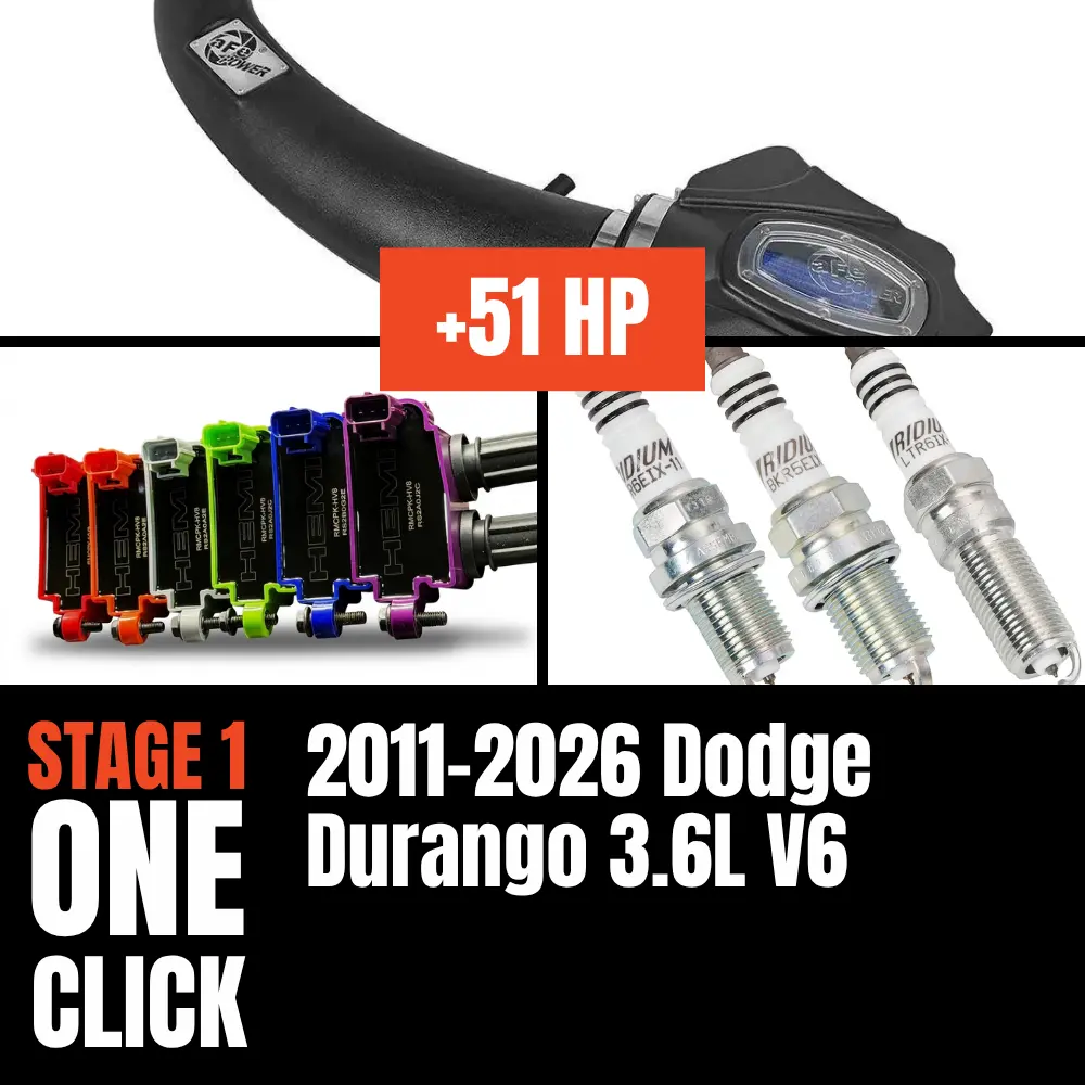 Fast Hemis One-Click Stage 1 Kit: 2011-2026 Dodge Durango 3.6L V6 (+51Hp) 1