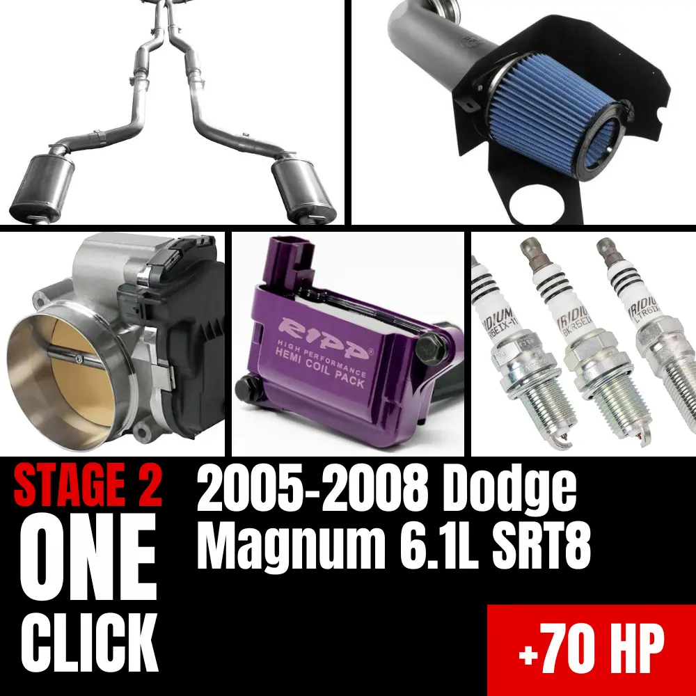 Fast Hemis One-Click Stage 2 Kit: 2005-2008 Dodge Magnum 6.1L Srt8 (+70Hp) 1