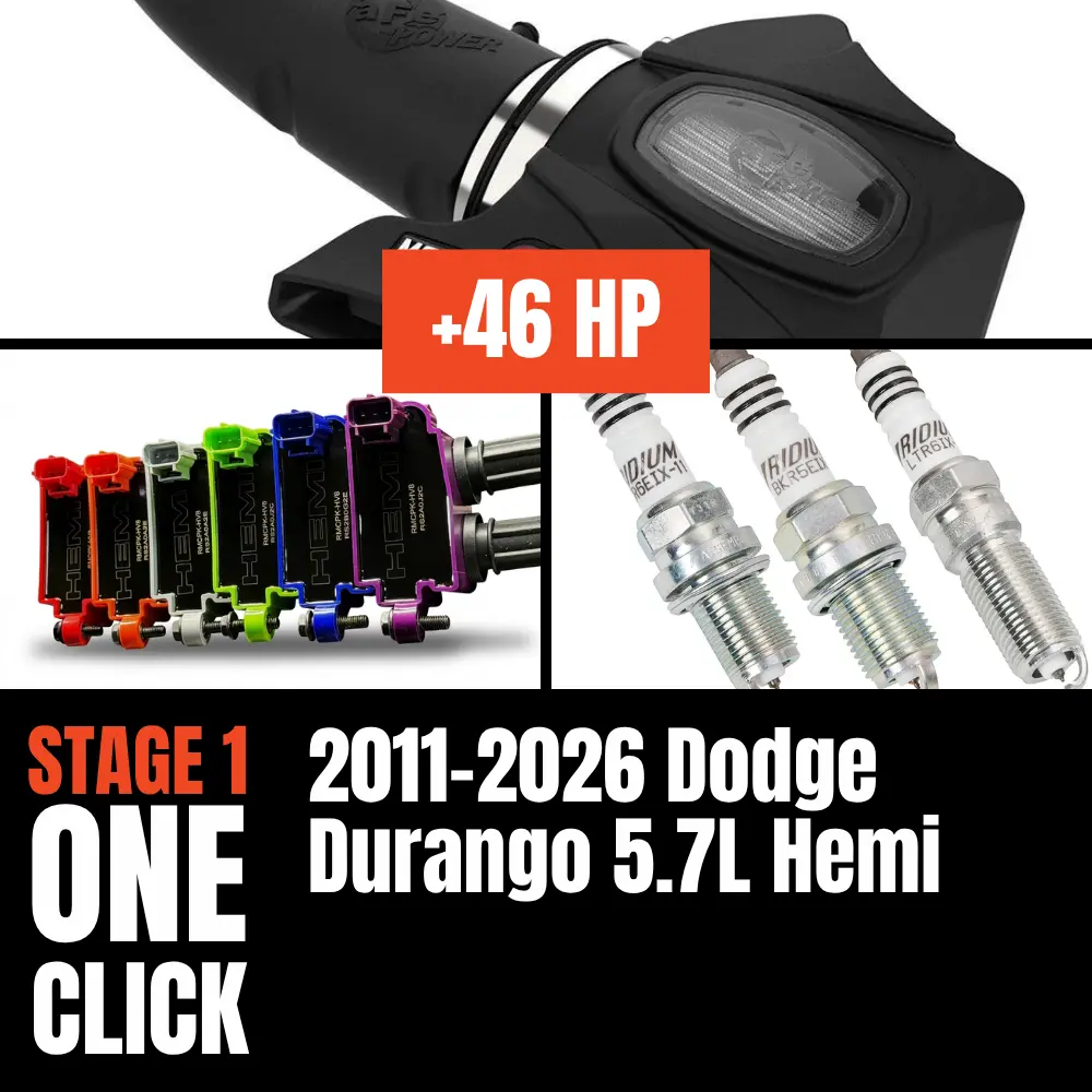 Fast Hemis One-Click Stage 1 Kit: 2011-2026 Dodge Durango 5.7L Hemi (+46Hp) 1