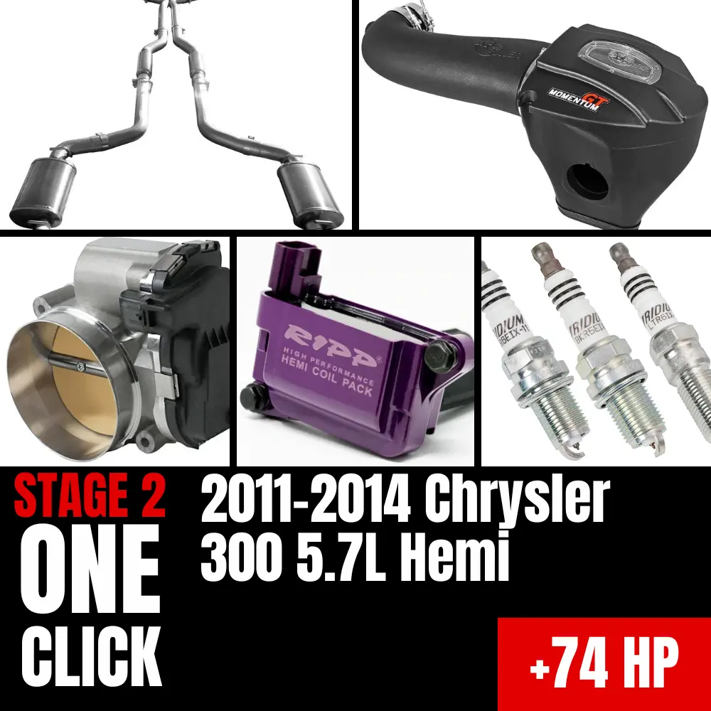 Fast Hemis One-Click Stage 2 Kit: 2011-2014 Chrysler 300 5.7L Hemi (+74Hp) 1