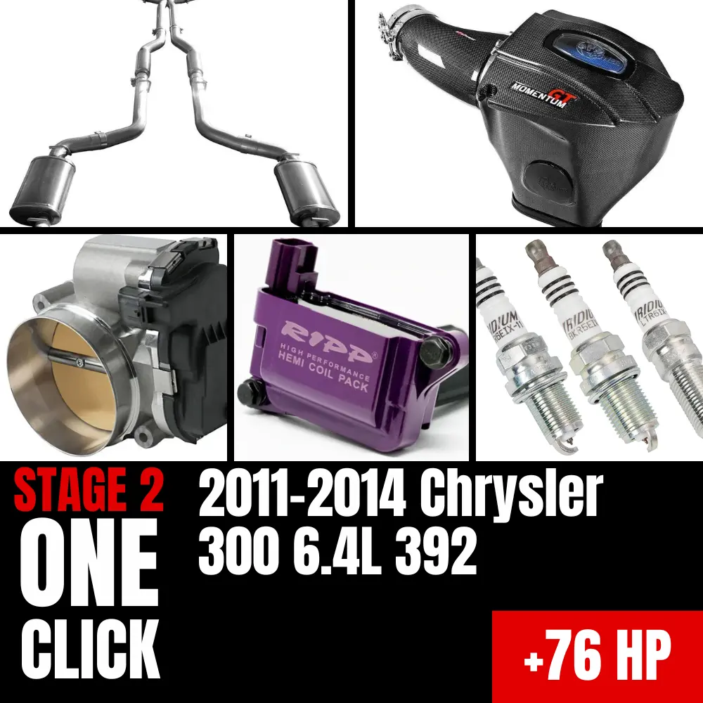 Fast Hemis One-Click Stage 2 Kit: 2011-2014 Chrysler 300 6.4L 392 (+76Hp) 1