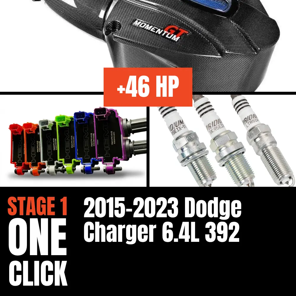Fast Hemis One-Click Stage 1 Kit: 2015-2023 Dodge Charger 6.4L 392 (+46Hp) 1