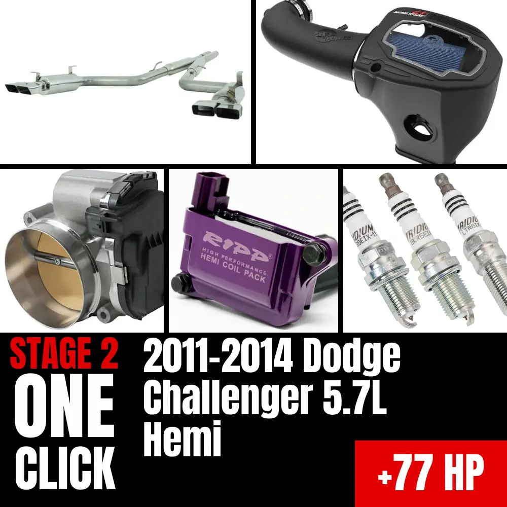 Fast Hemis One-Click Stage 2 Kit: 2011-2014 Dodge Challenger 5.7L Hemi (+77Hp) 1