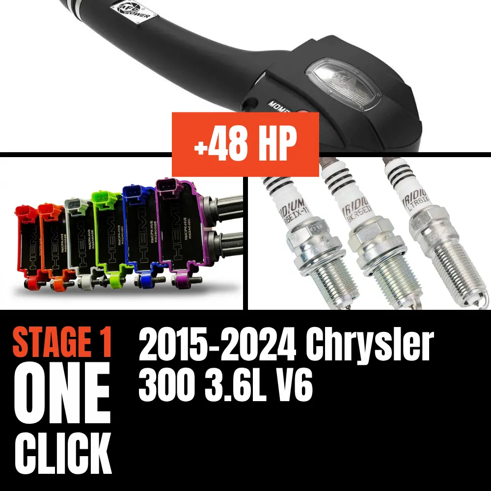 Fast Hemis One-Click Stage 1 Kit: 2015-2024 Chrysler 300 3.6L V6 (+48Hp) 1