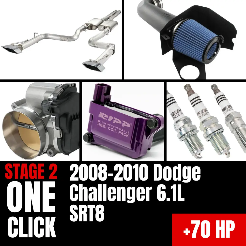 Fast Hemis One-Click Stage 2 Kit: 2008-2010 Dodge Challenger 6.1L Srt8 (+70Hp) 1