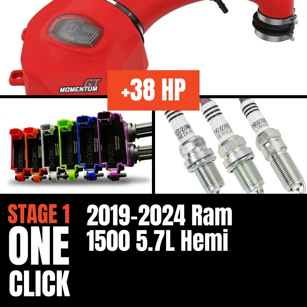 Fast Hemis One-Click Stage 1 Kit: 2019-2024 Ram 1500 5.7L Hemi (+38Hp) 1