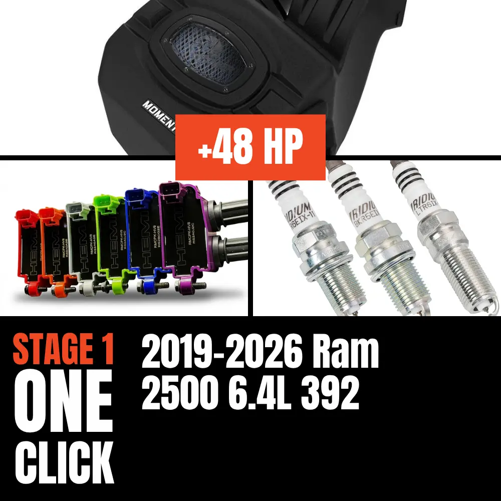 Fast Hemis One-Click Stage 1 Kit: 2019-2026 Ram 2500 6.4L 392 (+48Hp) 1