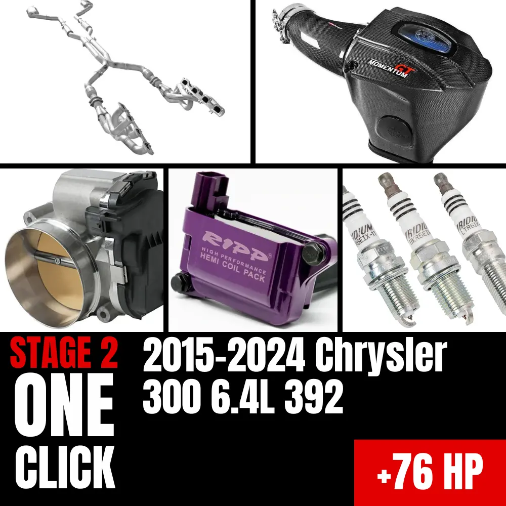 Fast Hemis One-Click Stage 2 Kit: 2015-2024 Chrysler 300 6.4L 392 (+76Hp) 1