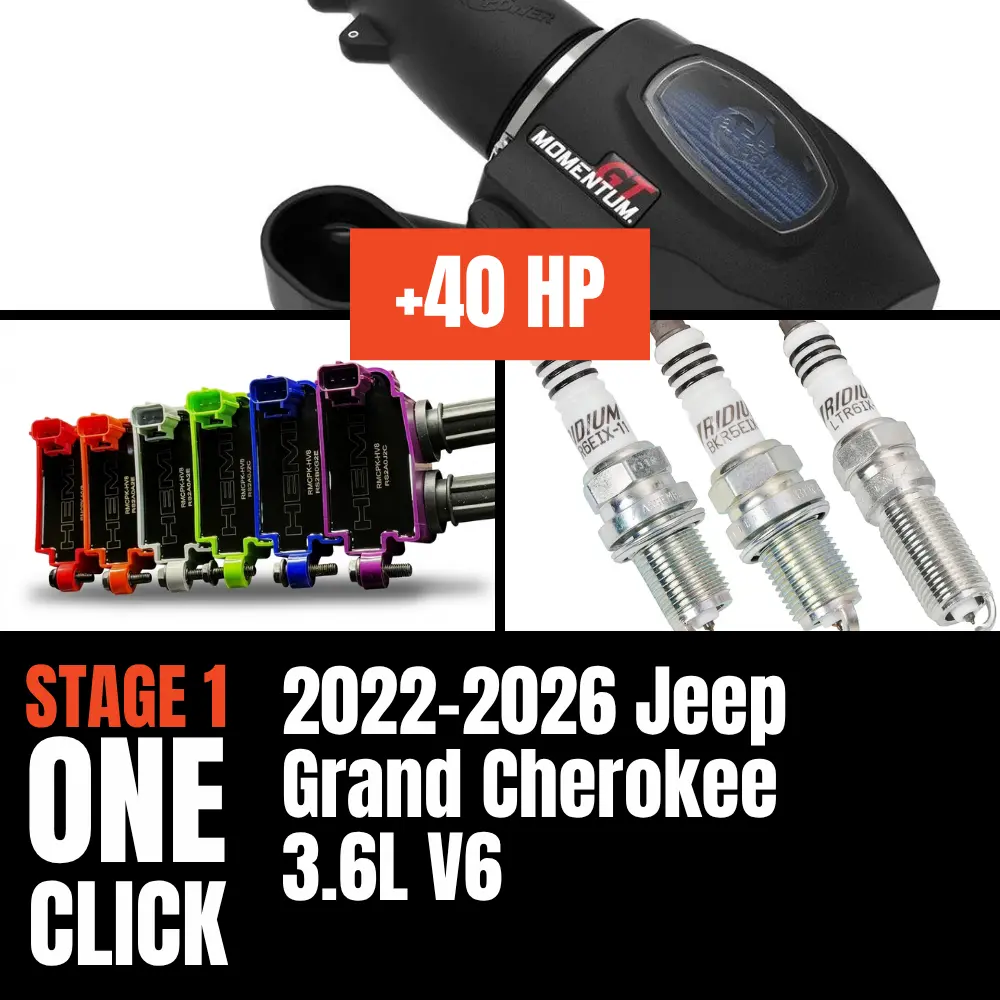 Fast Hemis One-Click Stage 1 Kit: 2022-2026 Jeep Grand Cherokee 3.6L V6 (+40Hp) 1