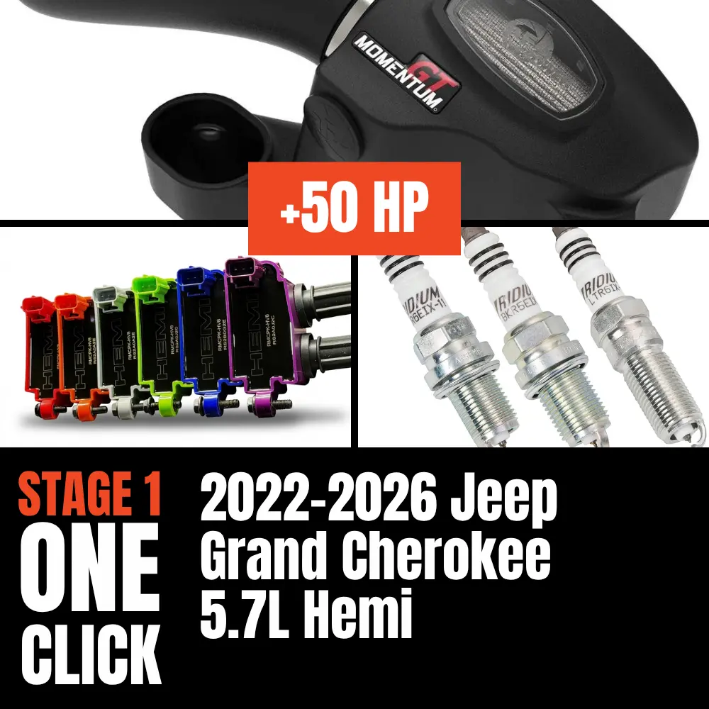 Fast Hemis One-Click Stage 1 Kit: 2022-2026 Jeep Grand Cherokee 5.7L Hemi (+50Hp) 1