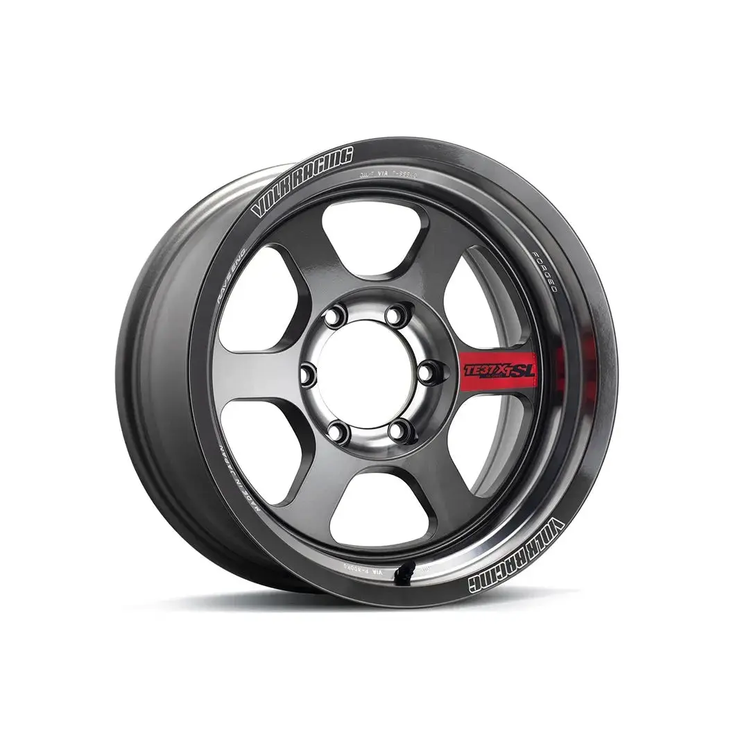 Volk Racing Te37xt / Pressed Graphite | 18X9 | 6X139.7 | +0Mm Offset (Set Of 4) 1