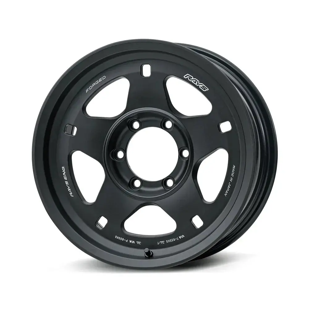 Rays Offroad 05X / Blast Black 2 | 17X9 | 6X139.7 | -20Mm Offset (Set Of 4) 1