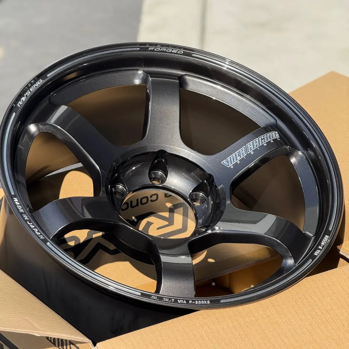 Volk Racing Te37pro / Diamond Black | 18X9 | 6X139.7 | +0Mm Offset (Set Of 4) 2