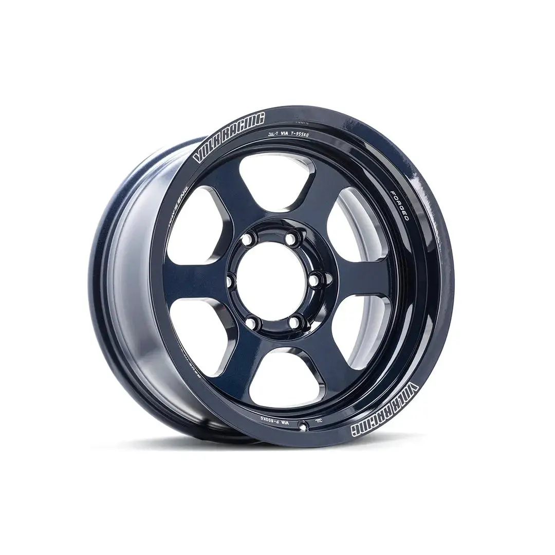 Volk Racing Te37xt / Mag Blue | 18X9 | 6X139.7 | +15Mm Offset (Set Of 4) 1