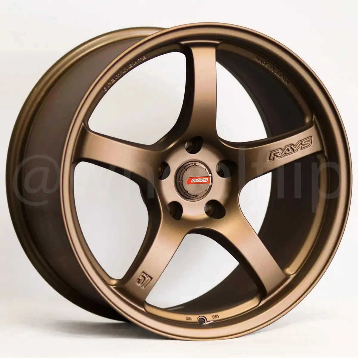 Gram Lights 57Cr / Bronze 2 | 18X9.5 | 5X114.3 | +12Mm Offset 1