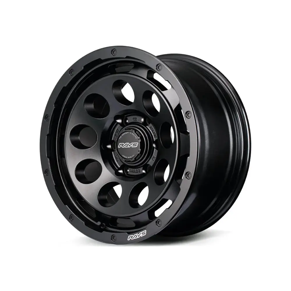 Rays Offroad D9 / Matte Black | 17X8.5 | 6X139.7 | -20Mm Offset (Set Of 4) 1