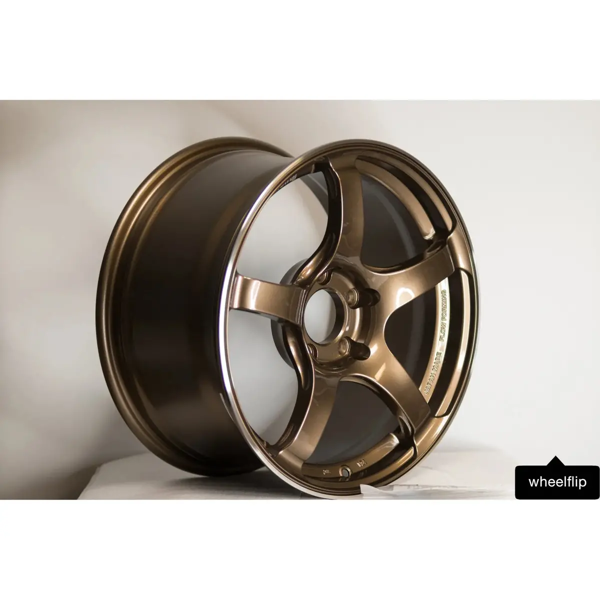 Advan Tc4 / Umber Bronze Metallic & Ring | 17X9 | 5X114.3 | +45Mm Offset 1