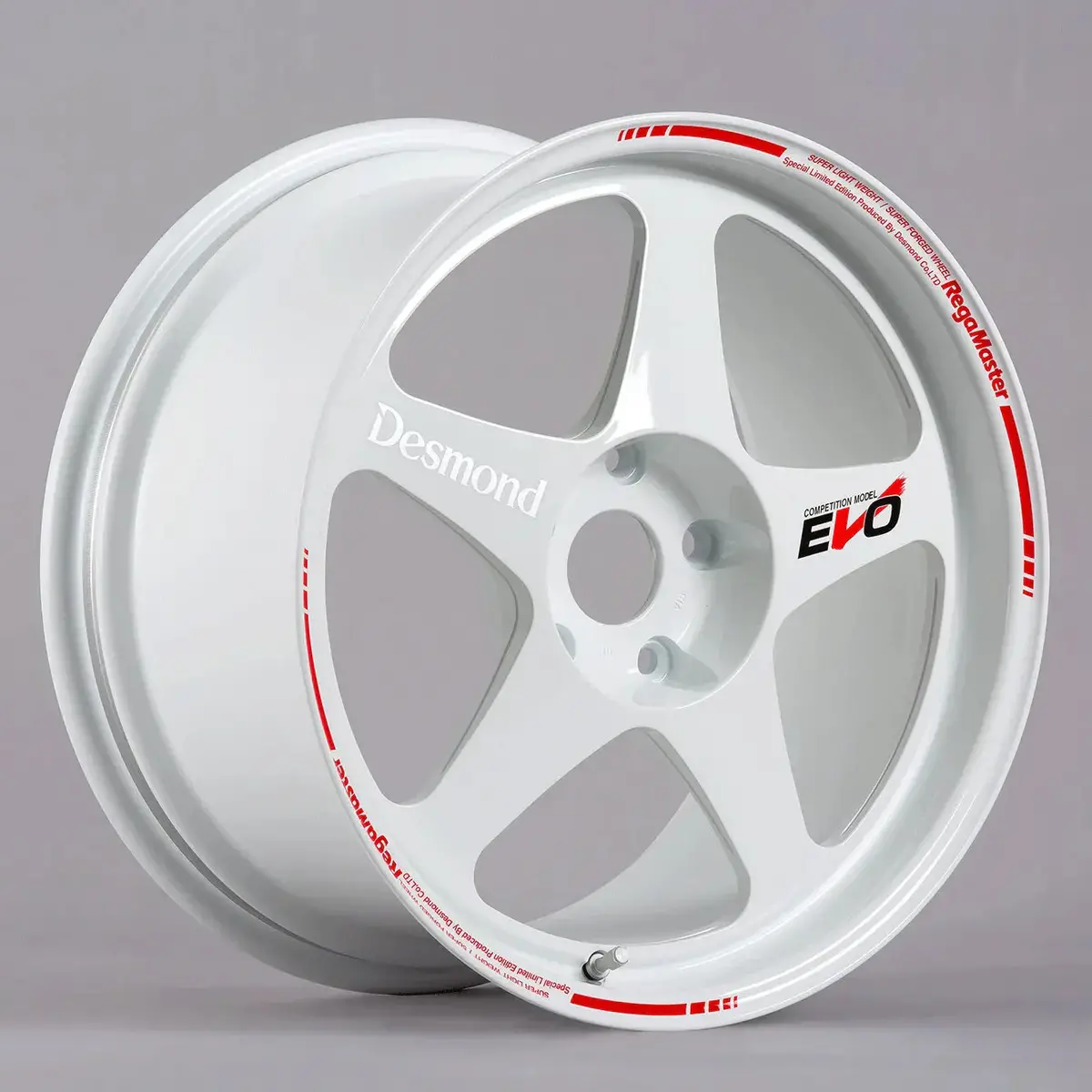 Desmond Regamaster / Gloss White | 18X10 | 5X114.3 | +35Mm Offset 1