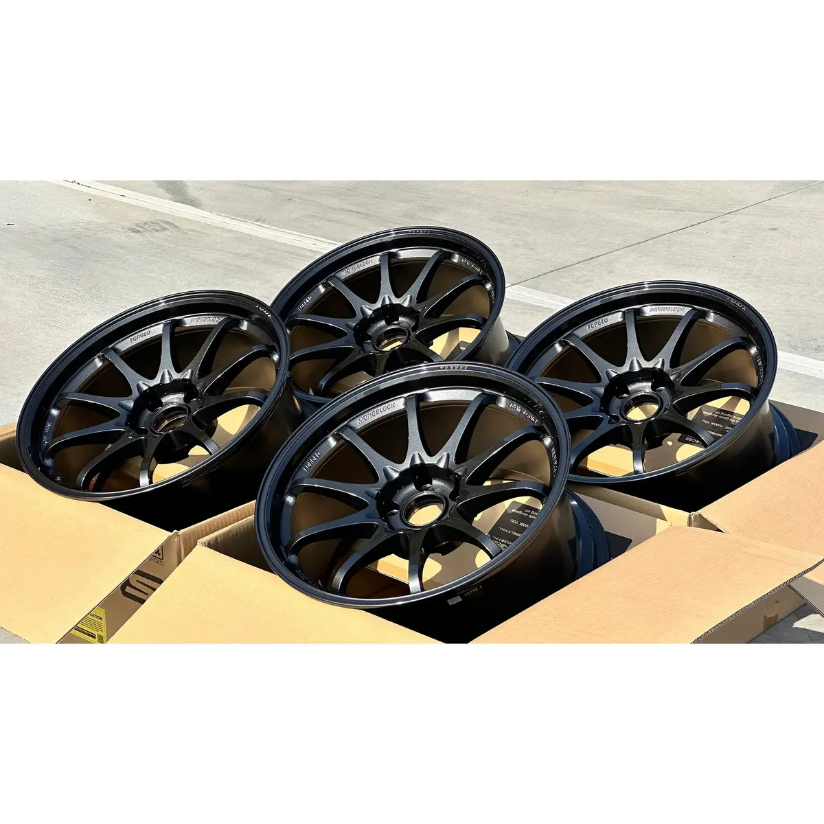 Volk Racing Ce28 Club Racer Ii Black Edition / Diamond Dark Gunmetal | 18X9.5 | 5X114.3 | +22Mm Offset 2