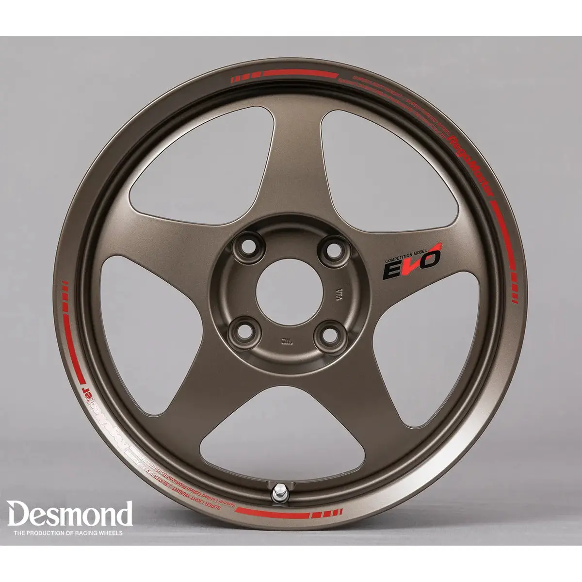 Desmond Regamaster / Satin Bronze | 16X7 | 4X100 | +38Mm Offset 1