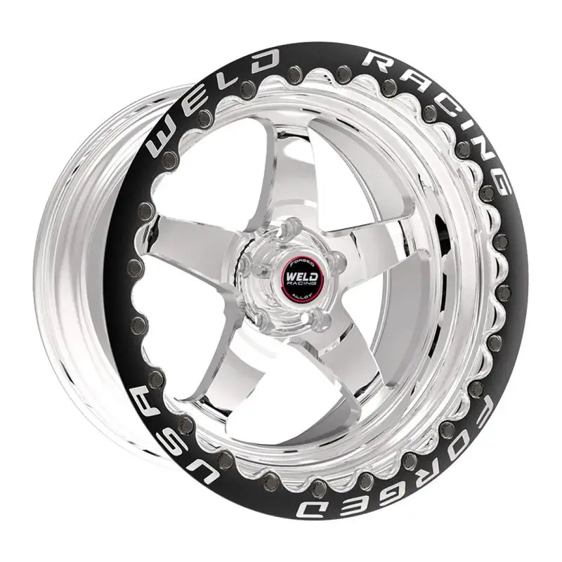 Weld S71 / Polished | 17X10 | 5X127 | +43Mm - Beadlock 1