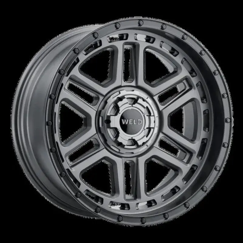 Weld Crux / Satin Gunmetal / Satin Black | 22X10 | 5X127 | -18Mm Offset 1