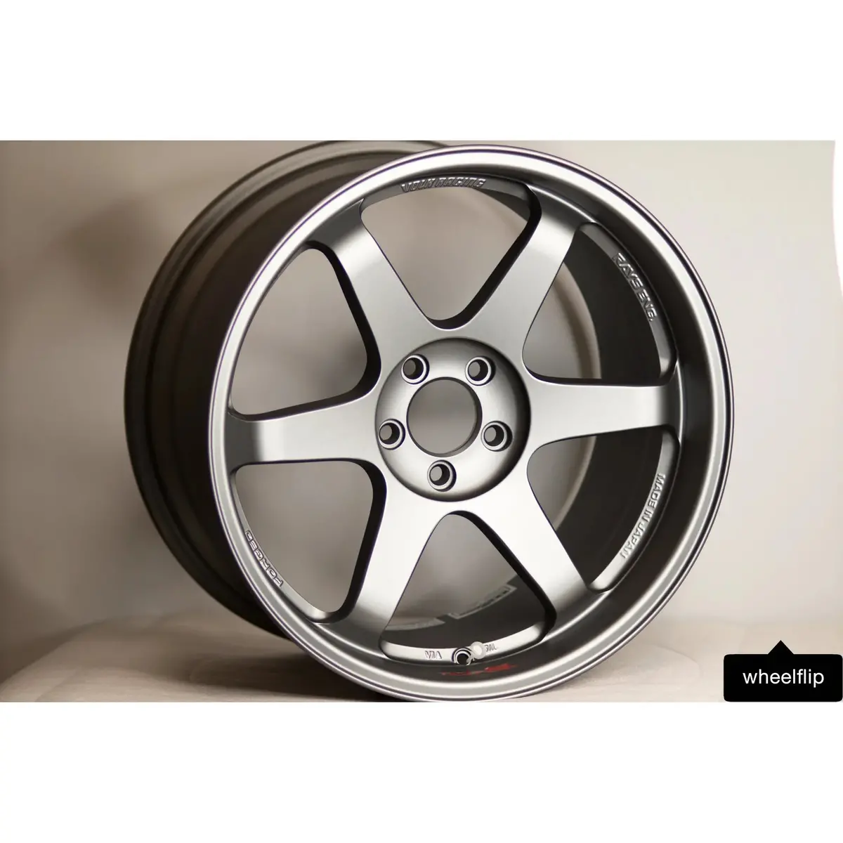 Volk Racing Te37sl / Titanium Gunmetal | 19X9.5 | 19X10.5 | 5X112 | +22Mm | +35Mm Offset 1