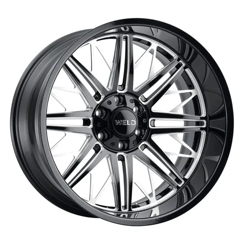 Weld W145 Cascade / Gloss Black Milled | 22X12 | 8X165.1 | -44Mm Offset 1