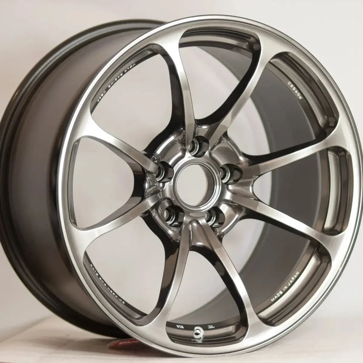 Volk Racing Ne24 / Shining Black Metal | 18X9.5 | 5X114.3 | +22Mm Offset 1