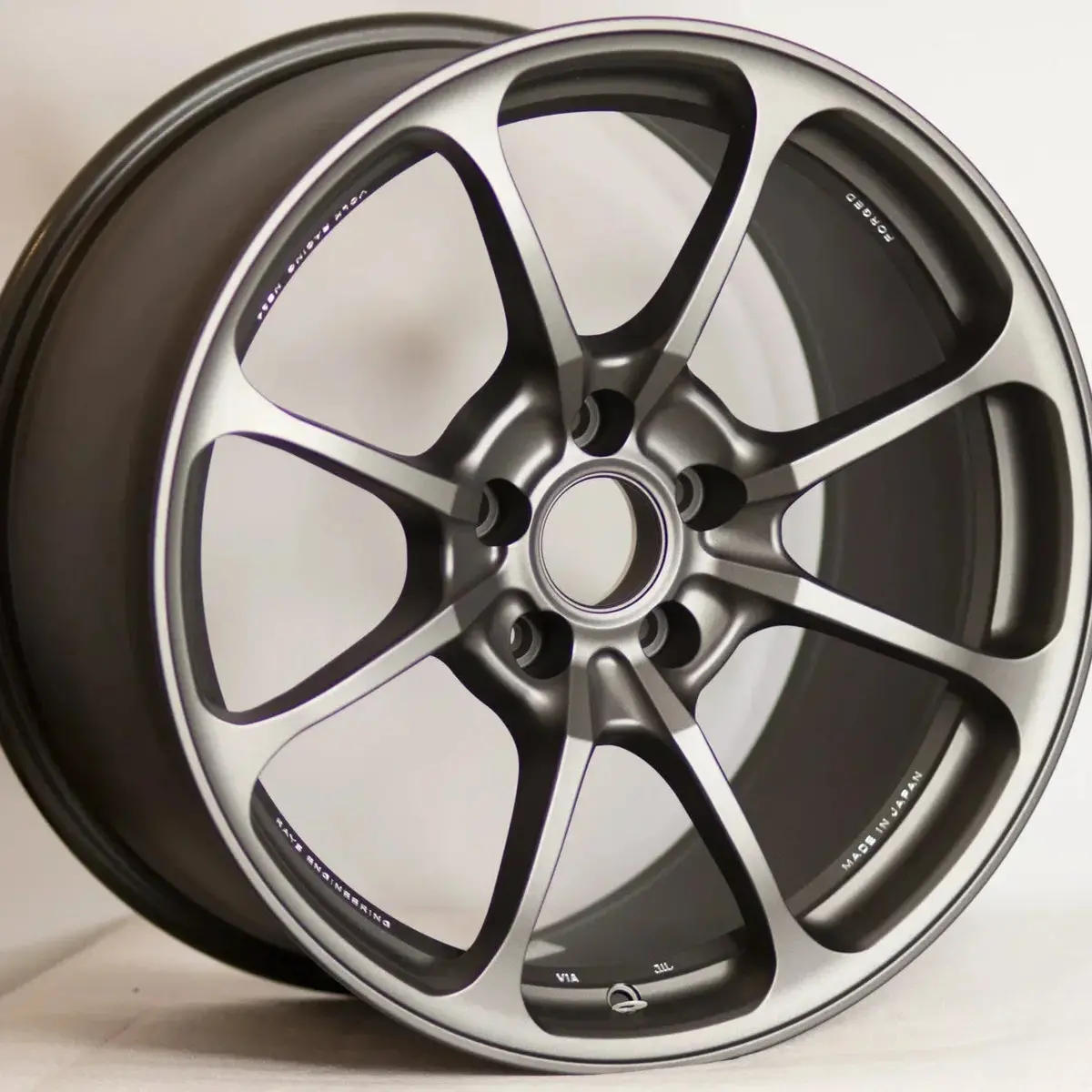 Volk Racing Ne24 / Matte Gun Black | 18X9.5 | 5X114.3 | +38Mm Offset 1