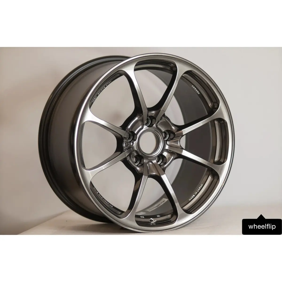 Volk Racing Ne24 / Shining Black Metal | 18X9.5 | 5X114.3 | +38Mm Offset 1