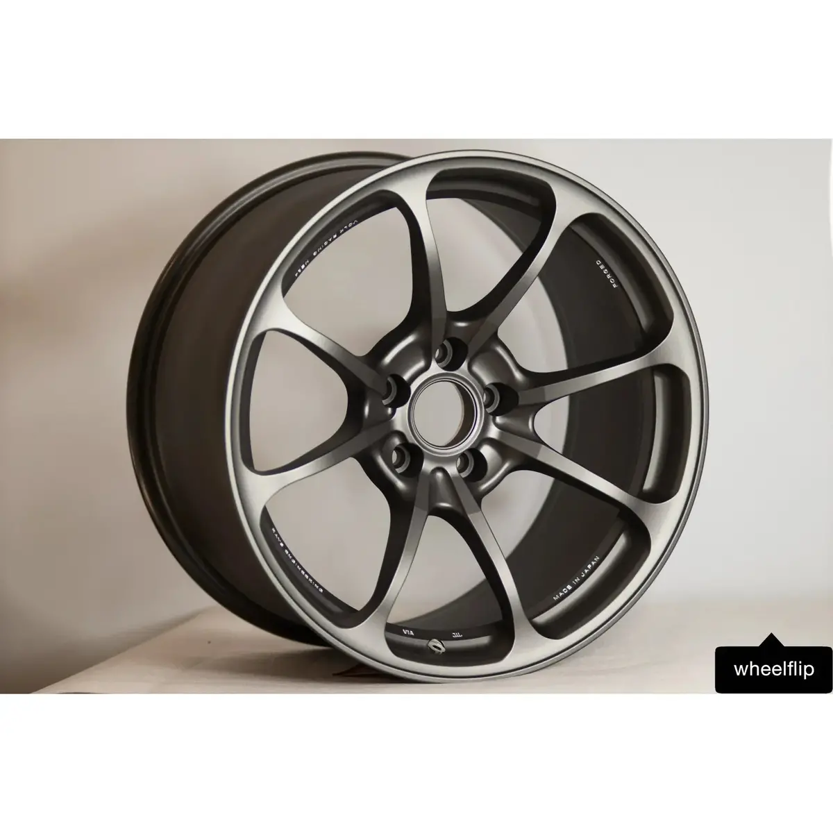 Volk Racing Ne24 / Matte Gun Black | 18X9.5 | 5X114.3 | +22Mm Offset 1