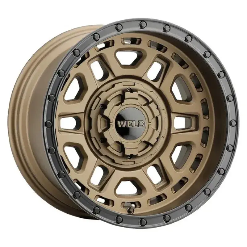 Weld Crux / Satin Bronze / Satin Black Ring | 17X9 | 8X165.1 | +0Mm Offset 1