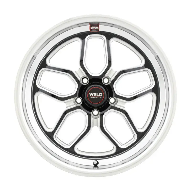 Weld S107 Laguna / Gloss Black Milled | 22X9 | 5X115 | +20Mm Offset 2
