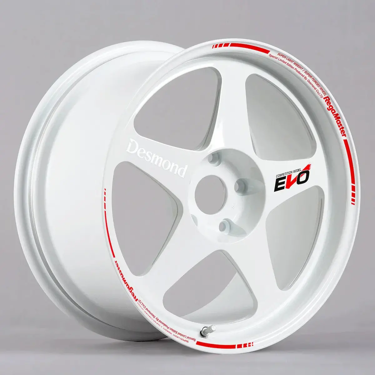 Desmond Regamaster / Gloss White | 18X9.5 | 5X114.3 | +30Mm Offset 1