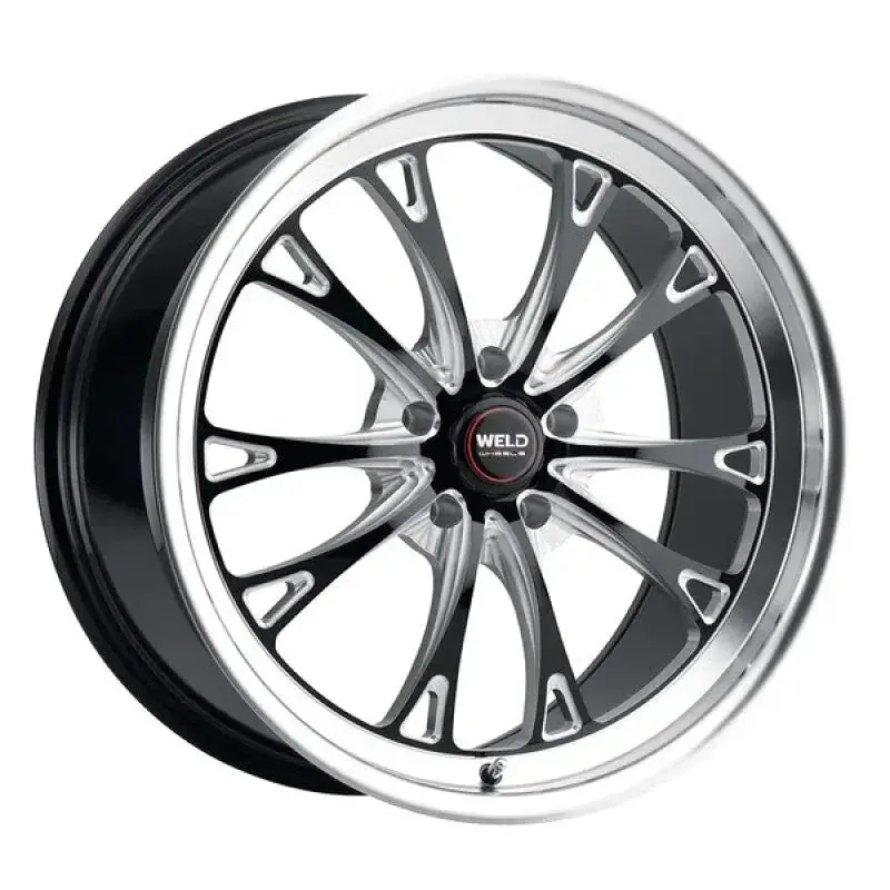 Weld Belmont / Gloss Black Milled | 17X10 | 5X115 | +30Mm - Beadlock 1