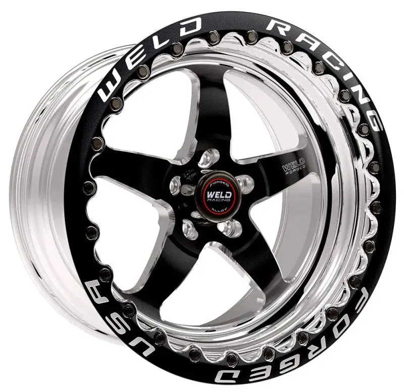 Weld S71 / Black | 17X10 | 5X127 | +43Mm - Beadlock 1